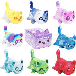 Aphmau Mini Mystery 6" Plush - Celestial Collection - 4 Pack; YouTube Gaming Channel, Blind Box, 4 of 8 Unique Possible Unicorn MeeMeows, Official Merch