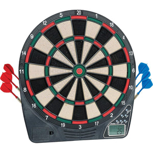 Franklin Sports Electronic Dart Board Sets - Soft Tip Electric Dartboard with Digital Scoreboard - (6) Darts Included