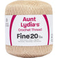 Aunt Lydia Extra Fine Crochet - 3 Pack of 400y/365m - Natural
