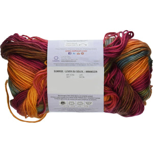 Buy now RED HEART Unforgettable Yarn, Sunrise at indiglob india