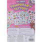 Melissa & Doug My First Temporary Tattoos - Pink Activity Pad Sticker Pad