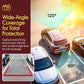 Buy now Pyle Dash Cam Front and Rear - HD 720p Dual Camera Car Video System with Rearview Mirror Attachment, Waterproof Backup Cam, 4.5’’ Display, G-Sensor, DVR Recording, Easy Plug-and-Play Setup at indiglob india
