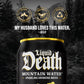 Buy now Liquid Death Sparkling Mountain Water, Real Mountain Source, Ice-Cold Cans, Infinitely Recyclable, 12 Fl Oz (Pack of 12) at indiglob india
