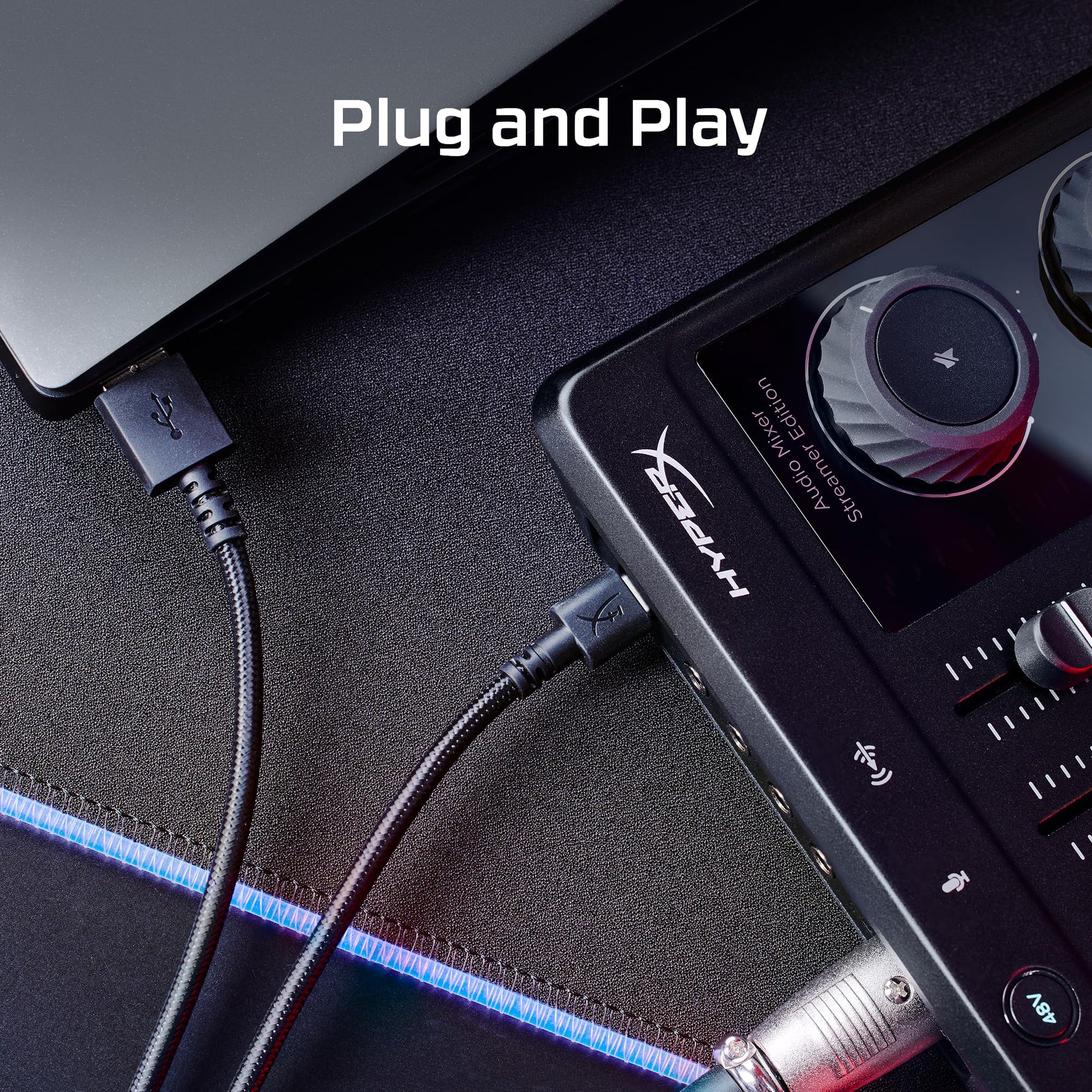 Buy now HyperX Audio Mixer - Audio Interface at indiglob india
