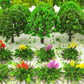 Buy now Tazimi 60 Pieces Model Trees 1.36-6 inch Mixed Model Tree Train Scenery Architecture Trees Fake Trees for DIY Crafts, Building Model, Scenery Landscape Natural Green at indiglob india