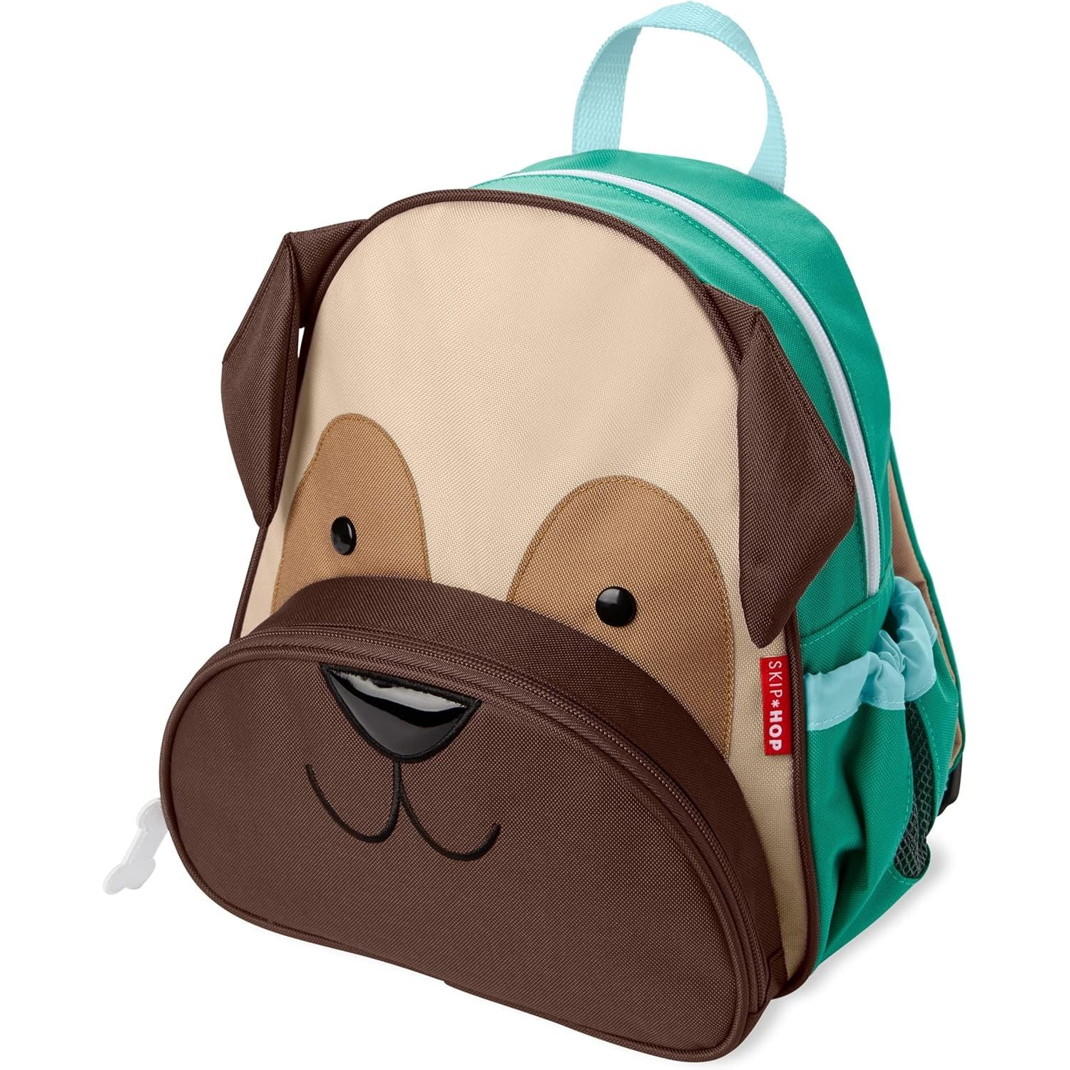 Buy now Skip Hop Toddler Backpack, Zoo Preschool Ages 3-4, Dog Pug Little Kid Backpack at indiglob india