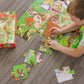 Melissa & Doug Rainforest Floor Puzzle, 48 pc Jumbo Jigsaw Puzzle, Educational Screen Free Activity for Toddler, Preschoolers and Kids Ages 3+ (2 x 3 Feet) - FSC Certified