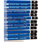 STAEDTLER Mars Lumograph Black Artist Wooden Lead Pencil - Box of 6 (8B 6B 4B 4B 2B 2B) in Metal Box- With Tub 2-Hole Sharpener and Free Eraser