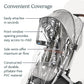 Buy now UPPAbaby Minu and Minu V2 Rain Shield/Waterproof and Windproof Coverage/Ventilated Design/Quick Attachment/Easy Access to Child at indiglob india