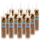 Gorilla Waterproof Caulk & Seal Silicone Sealant, 10oz Cartridge (Pack of 1) - Clear Caulking Sealant for Kitchen, Window, Bath, Marine, Door and More