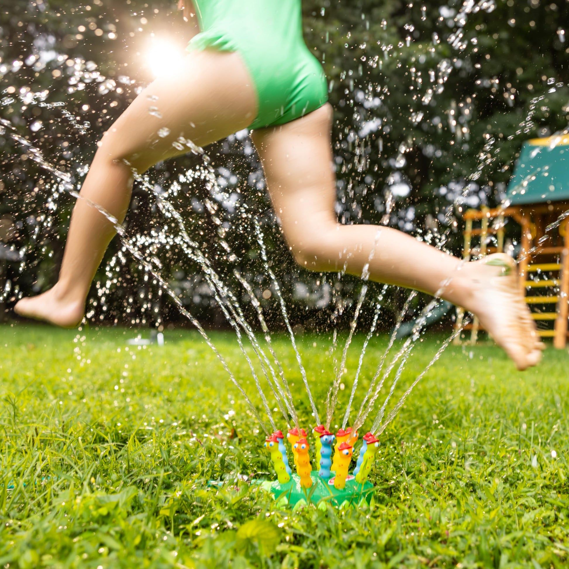 Buy now Melissa & Doug Sunny Patch Splash Patrol Sprinkler Toy with Hose Attachment at indiglob india