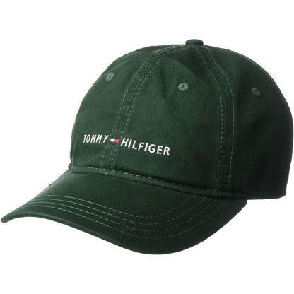 Tommy Hilfiger Men's Cotton Logo Adjustable Baseball Cap