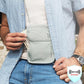 Buy now Travelon Rfid Blocking Undergarment Neck Pouch Travel Wallet, Gray, One Size at indiglob india