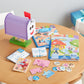 Buy now Melissa & Doug Blue's Clues & You! Wooden Mailbox Play Set (27 Pieces) at indiglob india