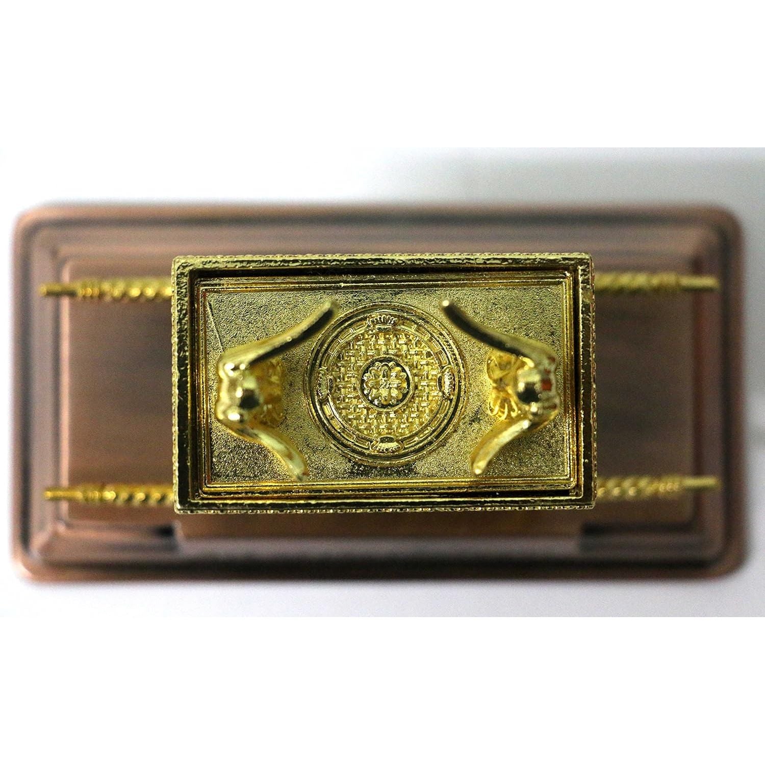 Buy now The Ark of the Covenant Gold Plated Table Top Mini - 2" X 1.50" X 1.10" at indiglob india