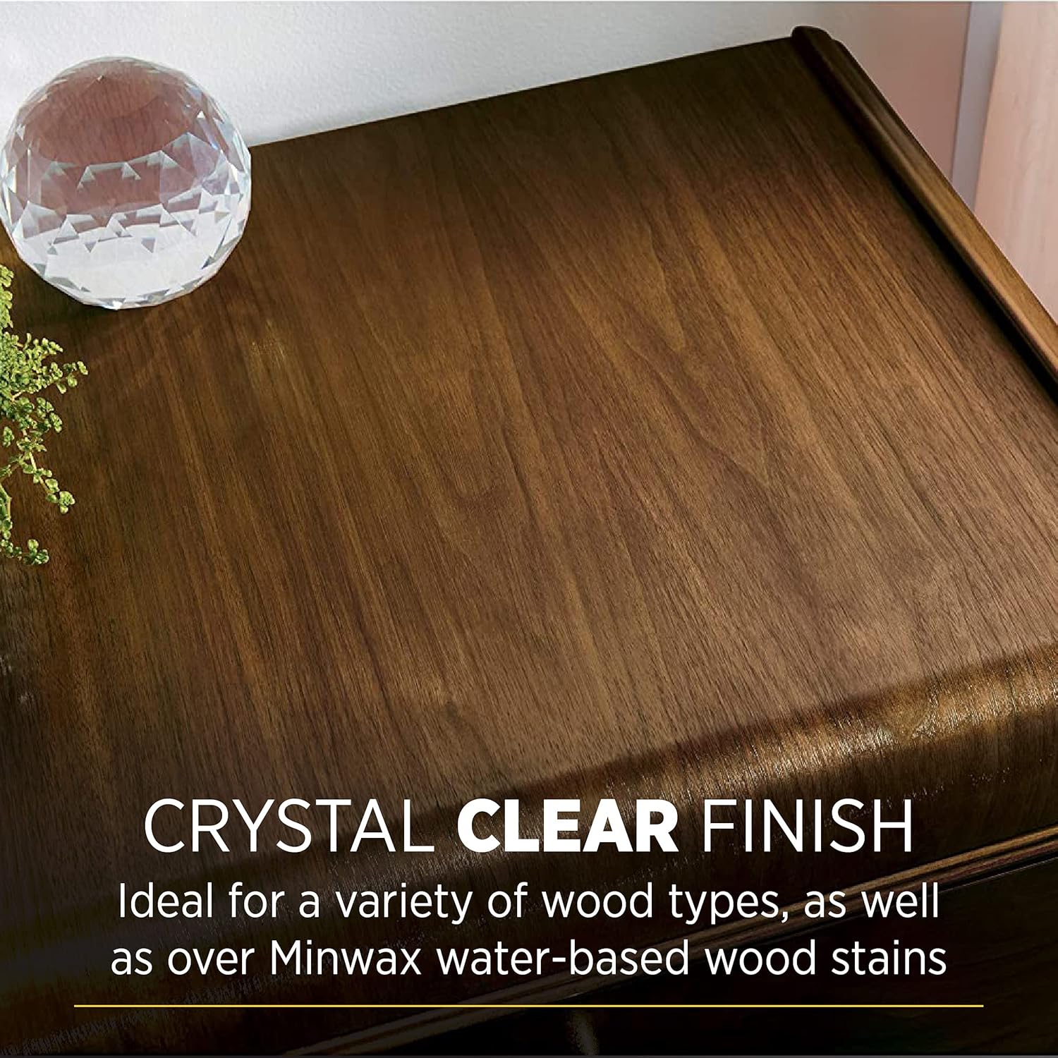 Buy now Minwax 233334444 Polycrylic Protective Wood Finish, Clear Satin, ½ Pint at indiglob india