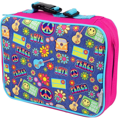 Bentology Lunch Box for Kids- Insulated, Waterproof, Durable Tote Bag Lunchbox fits Bento Boxes, Containers, Jars, Bottles- Keeps Food Hotter or Colder Longer- Back To School Reusable Sleeve For Girls