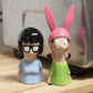 Bob's Burgers Tina and Louise Salt and Pepper Shaker Set - Ceramic - Great Gift for Bobs Burgers Fans