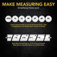 Buy now LEXIVON 25Ft/7.5m AutoLock Tape Measure | 1-Inch Wide Blade with Nylon Coating, Matte Finish White & Yellow Dual Sided Rule Print | Ft/Inch/Fractions/Metric (LX-205) at indiglob india
