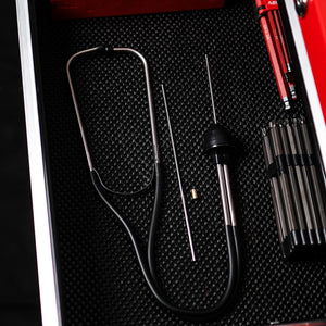 ABN Mechanics 2 Piece Automotive Stethoscope Kit - Car Diagnostic Tool