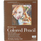 Strathmore Colored Pencil Spiral Paper Pad 11"X14"-30 Sheets -62477110, White