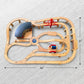 Buy now Melissa & Doug Wooden Railway Set, 130 Pieces at indiglob india