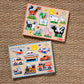 Buy now Melissa & Doug Wooden Light-Activated Sound Puzzle 2-Pack for Toddler and Preschool Boys and Girls ƒ?? Farm Animals, Vehicles at indiglob india