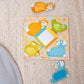 Buy now Melissa & Doug First Play Peek-a-Boo Pets Wooden Touch and Feel Puzzle with Mirror Mirror Toy for Babies and Toddlers, Sensory Toy Puzzle at indiglob india