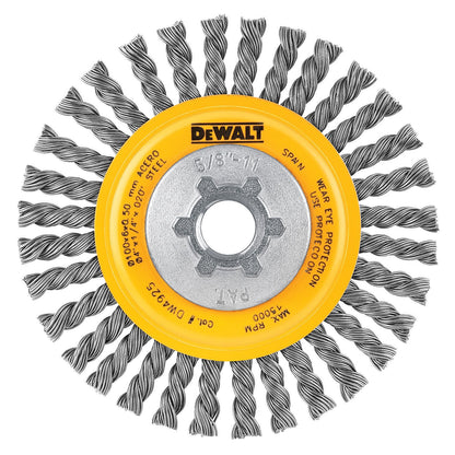 Buy now DeWalt Accessories DW4925 4x5/8-11.020 Wire Wheel at indiglob india