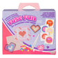 Buy now Valentines Day Cards for Kids Classroom-Heart Themed Fuse Bead Kits (24ct)-Perfect Valentines Day Gifts for Kids School Exchange for Boys & Girls -Each Includes Pixel Art Craft Activity w Perler Beads at indiglob india