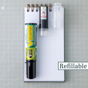 Pilot V Board Master Refillable Dry-Erase Markers, Medium Chisel Tip, Assorted Color Inks, 5 Count