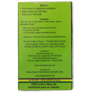 100% Pure Henna Powder, 100 Gram