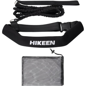 Hikeen Swimming Training Belt - 4M Tether for Swim in Place, Stationary Harness, Aquatic Resistance Belt