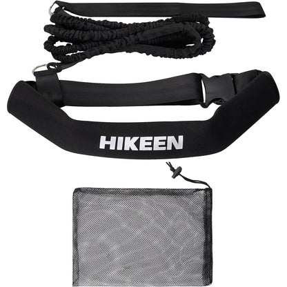 Hikeen Swimming Training Belt - 4M Tether for Swim in Place, Stationary Harness, Aquatic Resistance Belt