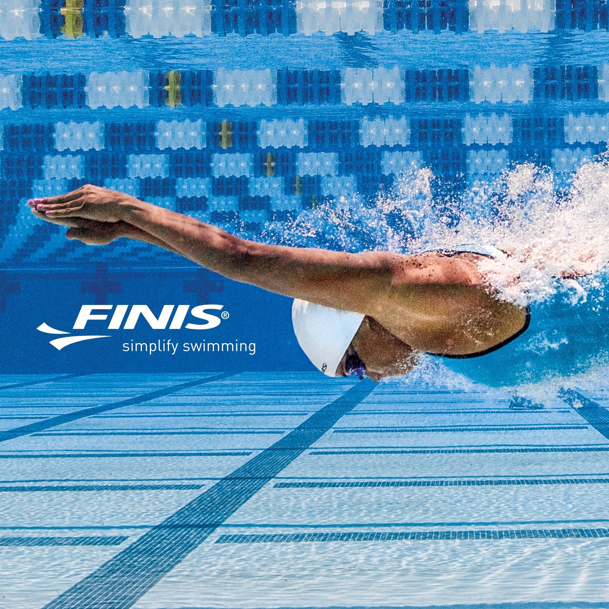Buy now FINIS Long Floating Swim Fins - Training Fins for All Ages - Improves Kick Technique & Body Position at indiglob india