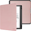 CoBak Case for Kindle Scribe - All New PU Leather Cover with Auto Sleep Wake Feature for Kindle Scribe 10.2" 2022 & 2024 Released with Pen Holder - Rose gold