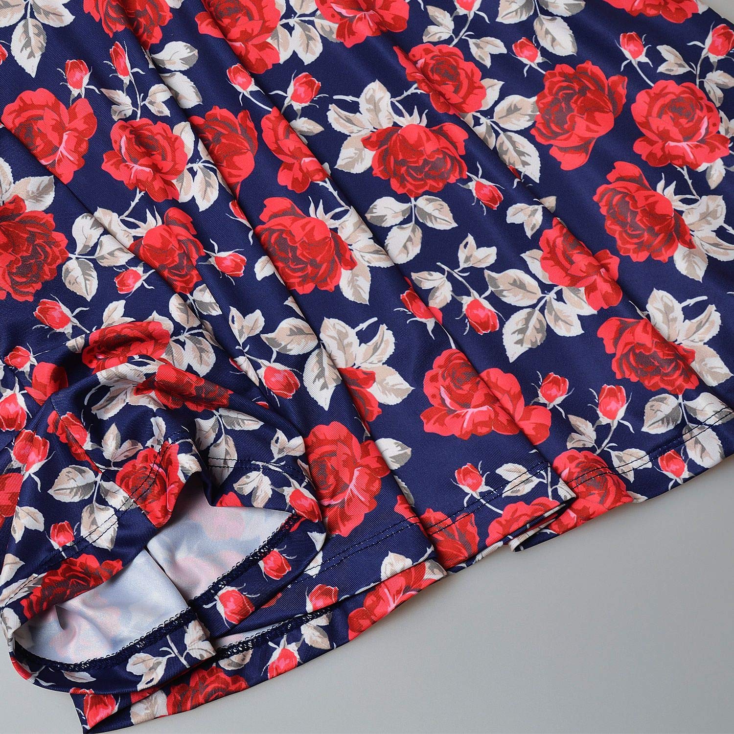 Buy now Girl & Doll Matching Dresses Floral Clothes Sleeveless Summer Swing Dress 3t 4t Navy Flower at indiglob india