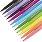 Paper Mate Flair Felt Tip Pens, Medium Point (0.7mm), Tropical & Classic Colors, 12 Count