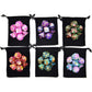 SmartDealsPro 6 x 7 Sets (42 pcs) Glitter Polyhedral Dice Sets with Pouches for DND RPG MTG Dungeon and Dragons Table Board Roll Playing Games D4 D8 D10 D12 D20 (6 Sets)