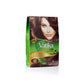 Dabur Henna Hair Color - Dark Brown, Henna Hair Dye and Conditioner, Ammonia Free, 100% Grey Coverage, 6 Sachets X 10g