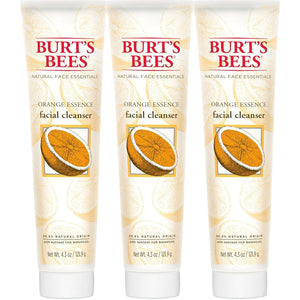 Burt's Bees Orange Essence Facial Cleanser, Sulfate-Free Face Wash, 4.3 Oz (Package May Vary)