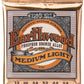 Buy now Ernie Ball Earthwood Medium Light Phosphor Bronze Acoustic Guitar Strings, 12-54 Gauge (P02146) at indiglob india