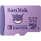 SanDisk 128GB microSDXC Card, Licensed for Nintendo-Switch - Made for Nintendo-Switch 1, OLED, and Lite - SDSQXAO-128G-GNCZN