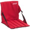Coleman Portable Stadium Seat | Bleacher Cushion with Backrest | Lightweight Padded Seat Cushion - Red