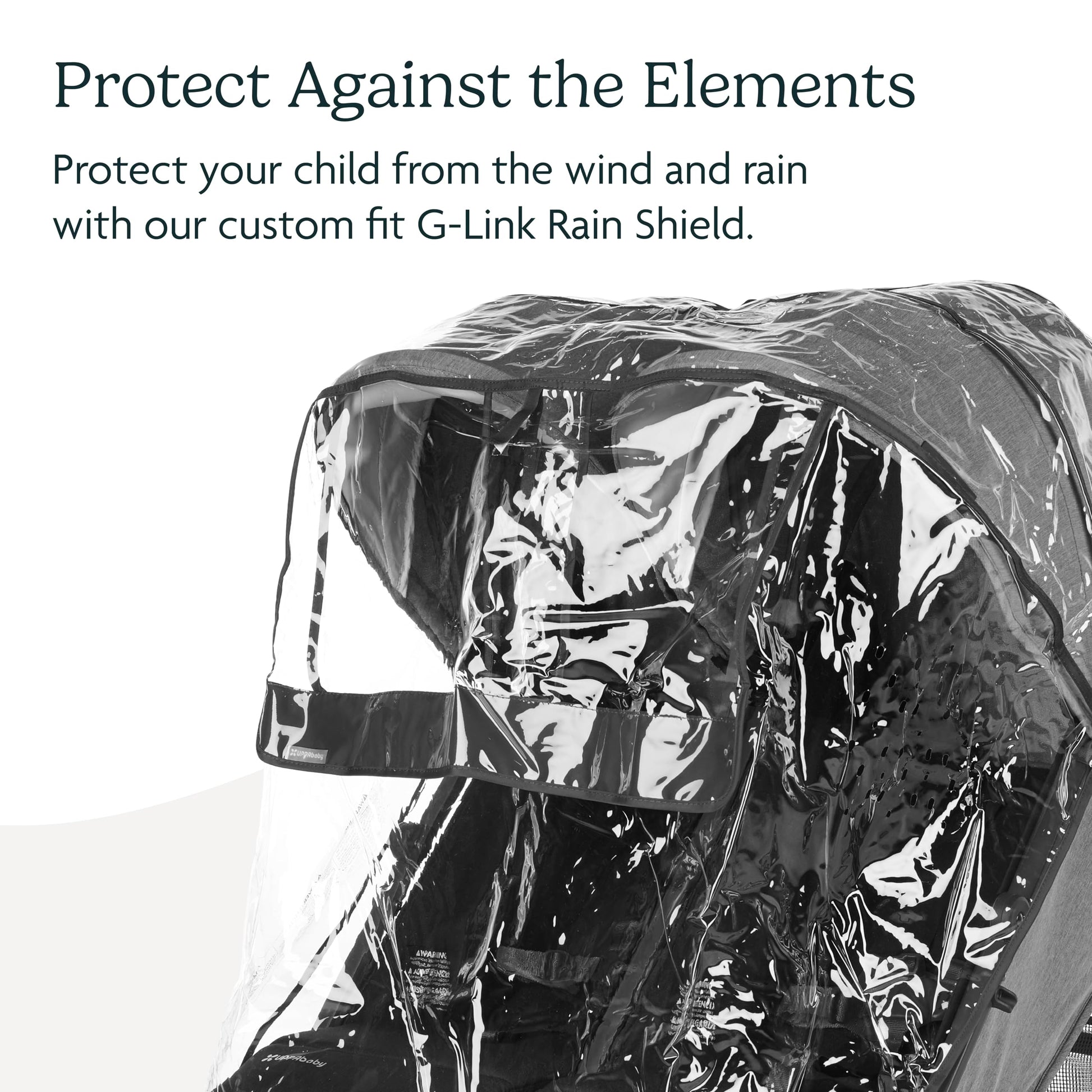 Buy now UPPAbaby G-Link and G-Link V2 Rain Shield Waterproof and Windproof Coverage Ventilated Design Quick Attachment Easy Access to Child at indiglob india