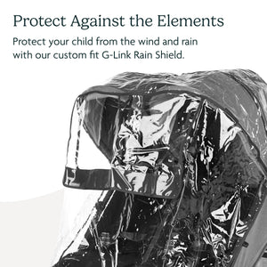 Buy now UPPAbaby G-Link and G-Link V2 Rain Shield Waterproof and Windproof Coverage Ventilated Design Quick Attachment Easy Access to Child at indiglob india