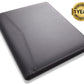 Buy now STYLIO Padfolio Portfolio Organizer Binder | Interview Resume Folder, Legal Document, Business Card Holder |w/Letter-Sized Notepad | Handsome Piano Noir Faux Leather Folio Matte Finish, Accent Stitch at indiglob india