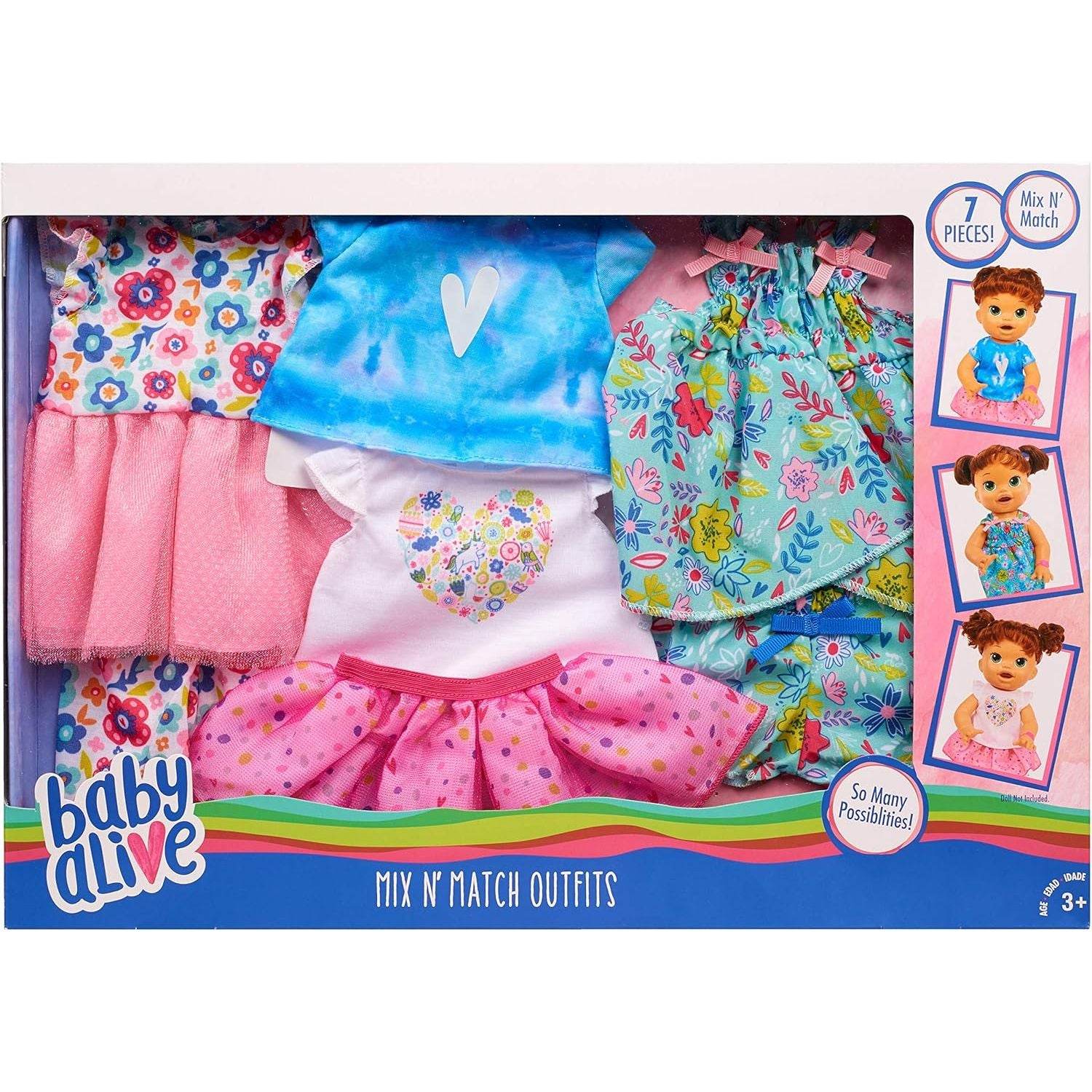 Baby Alive Mix N' Match Outfit Set, Kids Toys for Ages 3 Up by Just Play - My Store