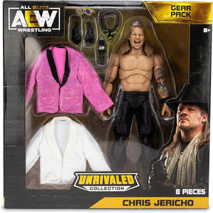 All Elite Wrestling Unrivaled Collection Chris Jericho Gear Pack - 6.5-Inch AEW Action Figure - Series 5 - Amazon Exclusive - My Store