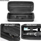 Toothbrush Travel Case Compatible with Oral-B Pro 1000, 2000, 3000, 3500, 1500/ for Philips Sonicare ProtectiveClean 4100 5100 Electric Toothbrush with Mesh Pocket for Accessories - Black (Bag Only)